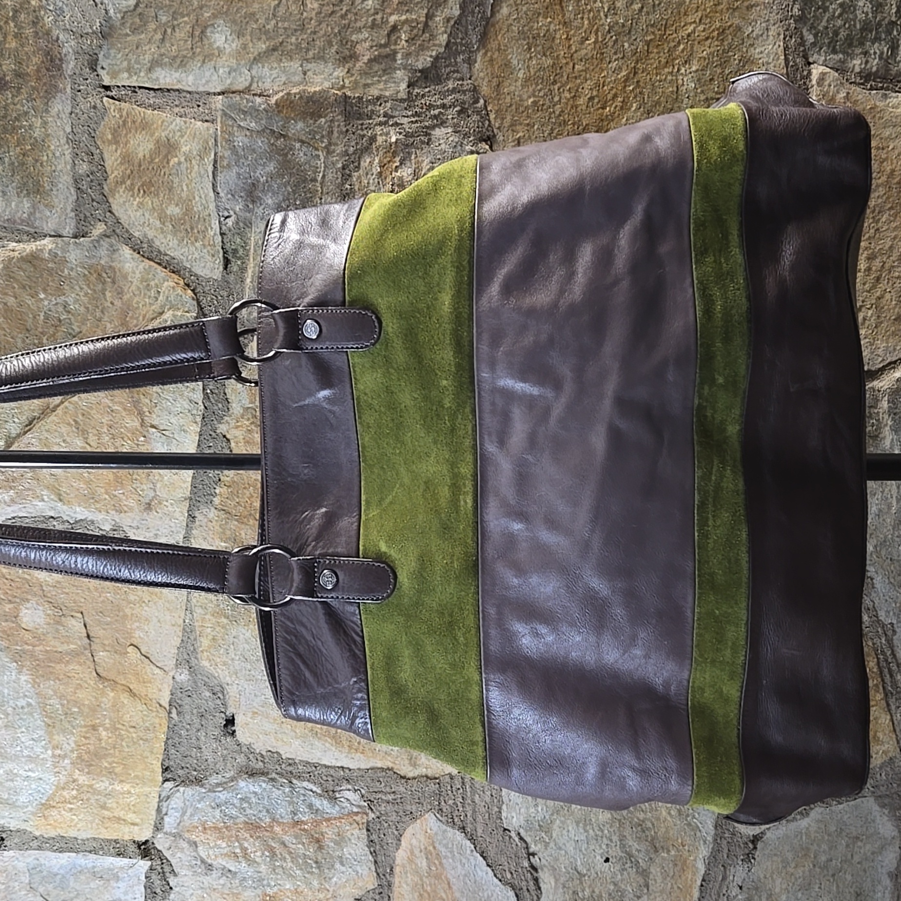 Capoverso Leather Tote Bag